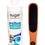 شوجر كالس ريموفر 500 مل و مقشرة قدم