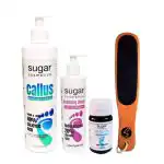 full package  4 pcs (callus+oil+pretreatment+scrubber)