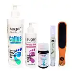 full package  5 pcs (callus+oil+pretreatment+scrubber+nail oil)