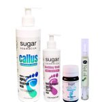 مجموعة كاملة4 قطع (كالس و غسول و زيت ,و سيرم اظافر  )